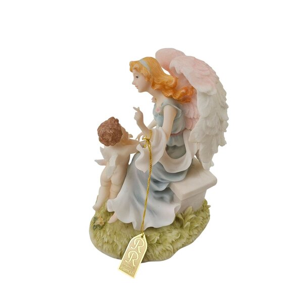 Seraphim Classics Forever Friends Angel Cherub Figurine 120 Day Limited Ed Roman - Picture 8 of 11
